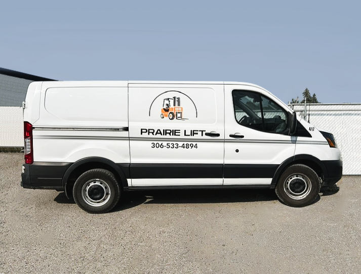 Prairie Lift Services van